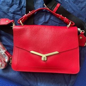 Botkier Fire Red Vivi Satchel in perfect condition. Versatile, perfect size❤️❤️